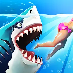 تحميل لعبة القرش Hungry Shark World مهكرة 2027 مجاناً