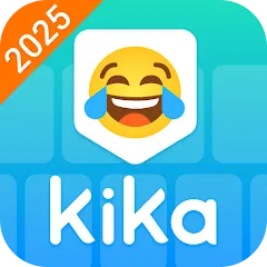 تحميل كيبورد كيكا Kika Keyboard مهكر 2027 للأندرويد APK مجاناً