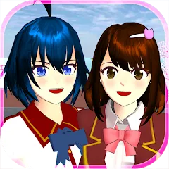تحميل لعبة SAKURA School Simulator مهكرة 2027 للأندرويد APK مجاناً