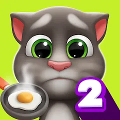 تنزيل لعبة صديقي توم المتكلم My Talking Tom 2 مهكرة APK مجاناً