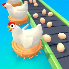 تحميل لعبة Idle Egg Factory مهكرة 2027 للأندرويد APK مجاناً