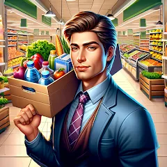 تحميل لعبة Supermarket Manager Simulator مهكرة 2027 للأندرويد APK مجاناً