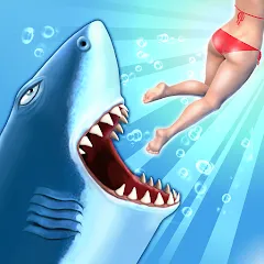 تحميل لعبة Hungry Shark Evolution مهكرة 2027 للأندرويد APK أخر إصدار