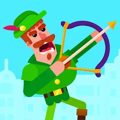 تنزيل لعبة Bowmasters مهكرة 2027 للأندرويد APK مجاناً