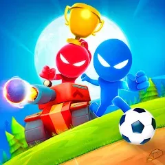 تحميل لعبة Stickman Party 234 مهكرة 2027 للأندرويد APK مجاناً